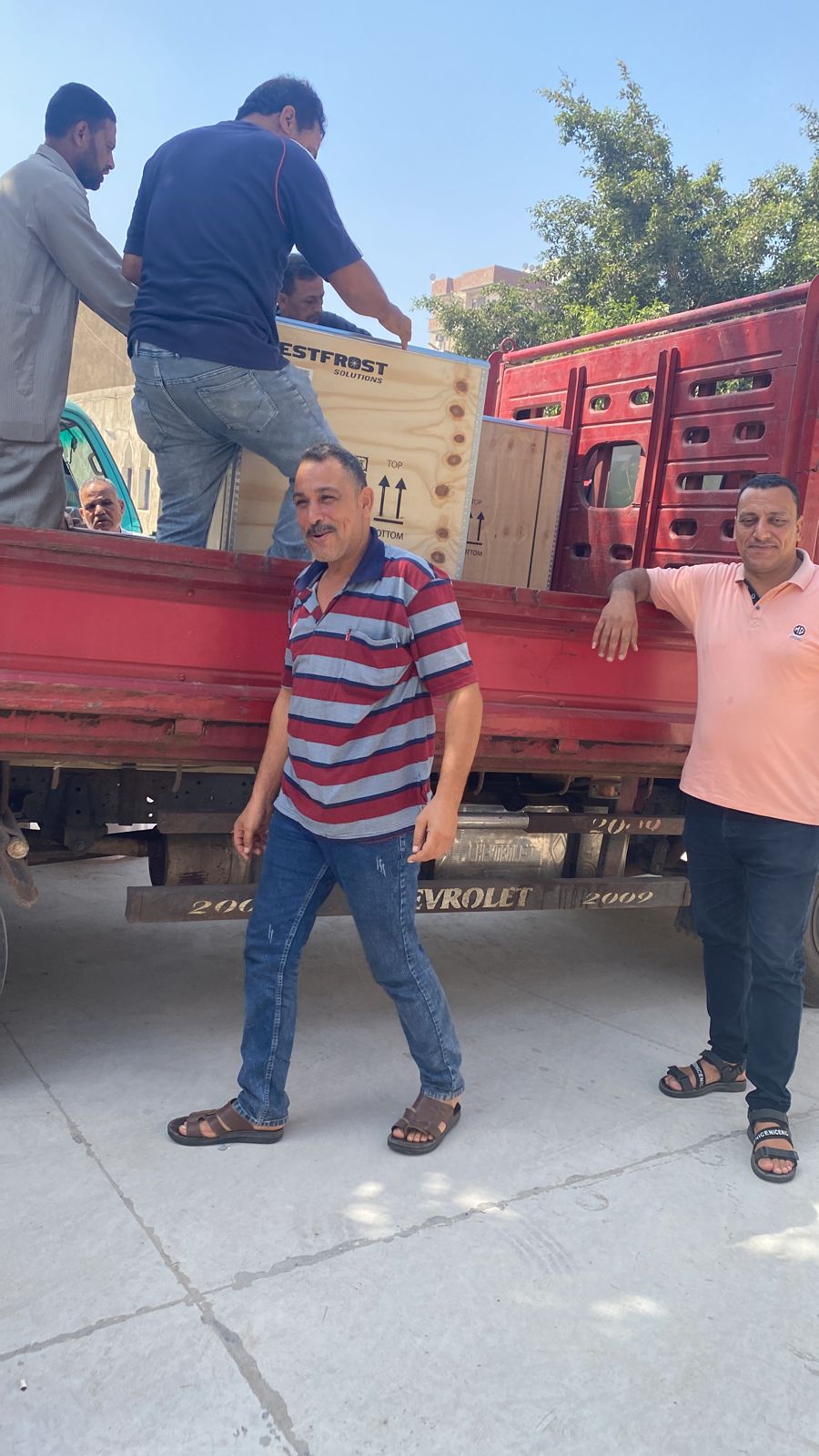 وزيرالصحة يدعم الشرقية ب٧٩ ثلاجة ثمنها ٤ مليون جنيه