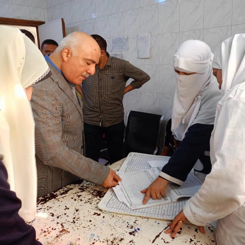الدكتور اسامه الشلقاني وكيل وزارة الصحة بالقليوبية