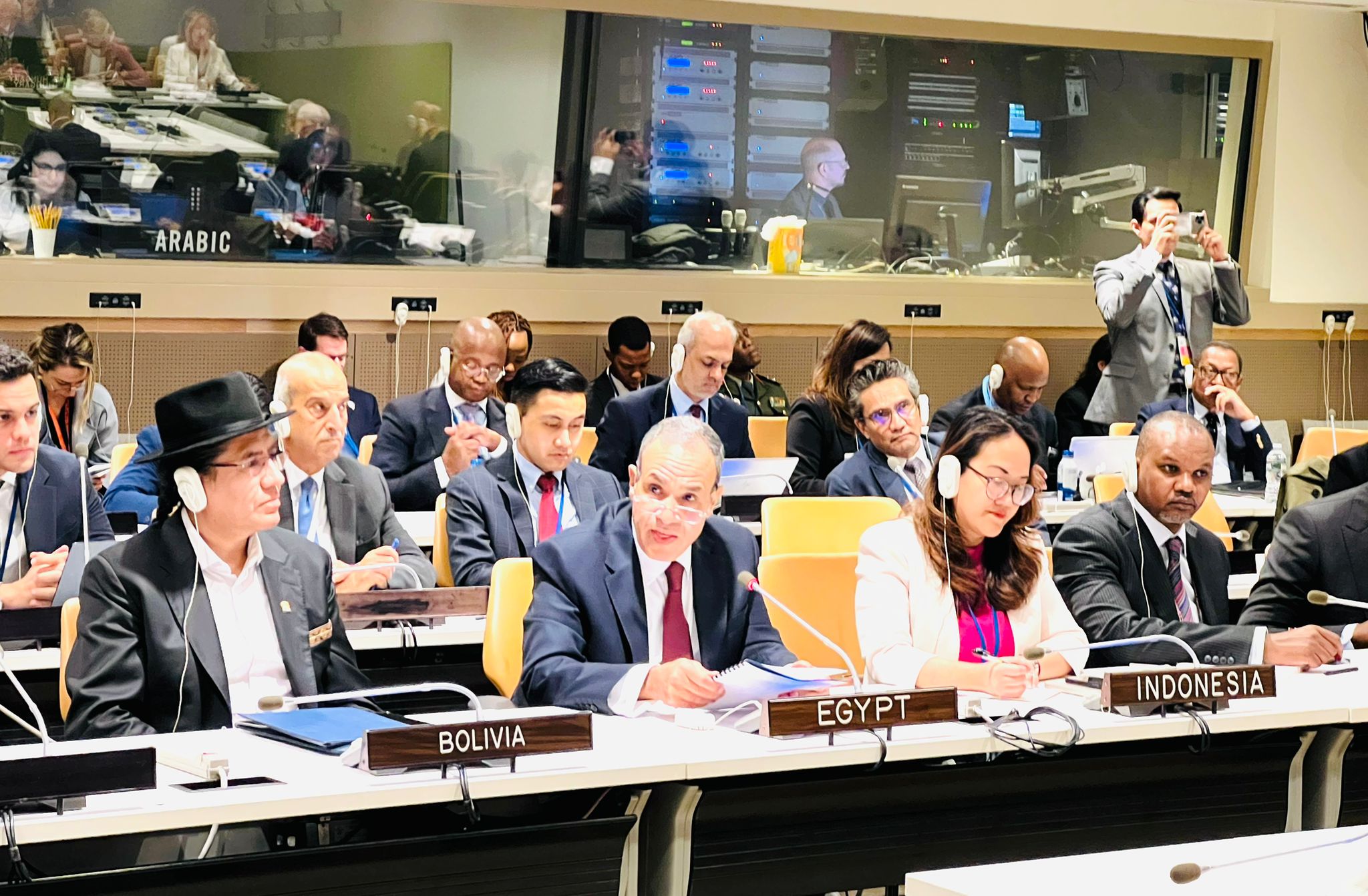 وزير الخارجية يشارك في اجتماع المبادرة الصينية البرازيلية