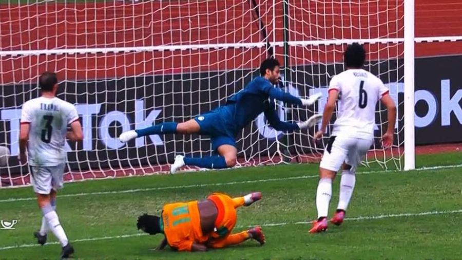 الشناوى فى مباراة مصر وكوت ديفوار .. #مصر_المغرب