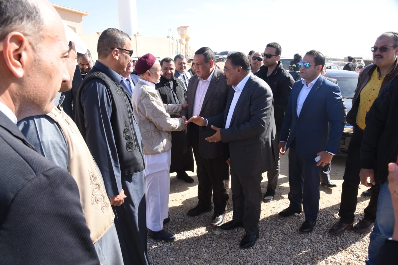 أمنة وشعيب يتابعان الموقف التنفيذي لإنشاء محطة تحلية مياه الرميلة