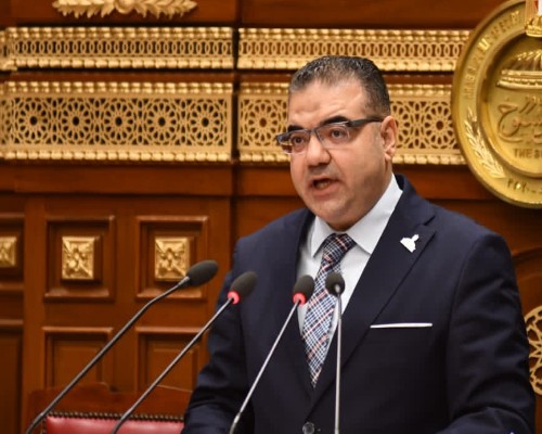 النائب سيد حجازي عضو مجلس الشيوخ