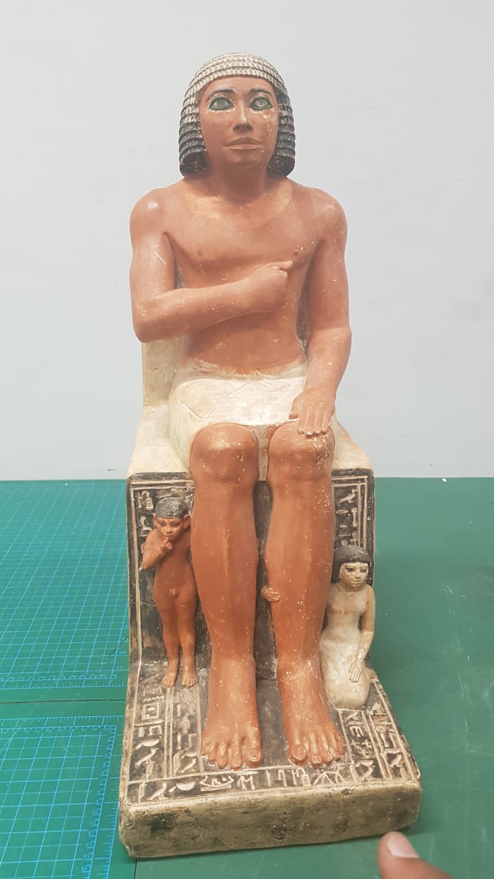 المتحف المصري الكبير يستقبل 140قطعة أثرية جديدة