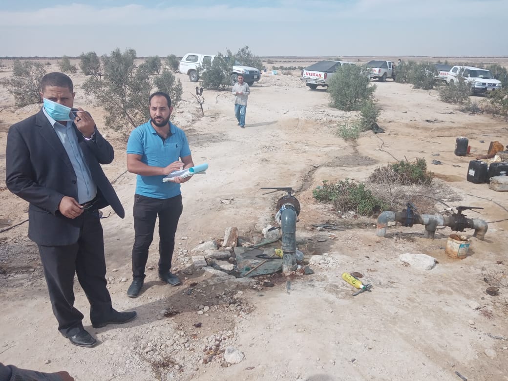 إسترداد ٧١١ فدان أراضى أملاك الدولة من غير الجادين  بالبحيرة مع إتخاذ كافة الإجراءات القانونية حيالهم.