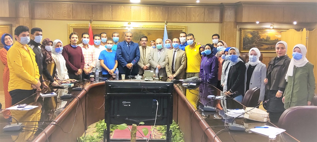 محافظة الغربية تختتم البرنامج التدريبي لإعداد القيادات الشبابية لفريق متطوعي الغربية 