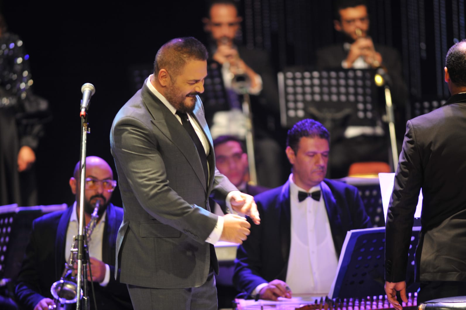 رامي عياش لجمهور إسكندرية: انتم جمهور محترم ومثقف وشرف لأي فنان يغني