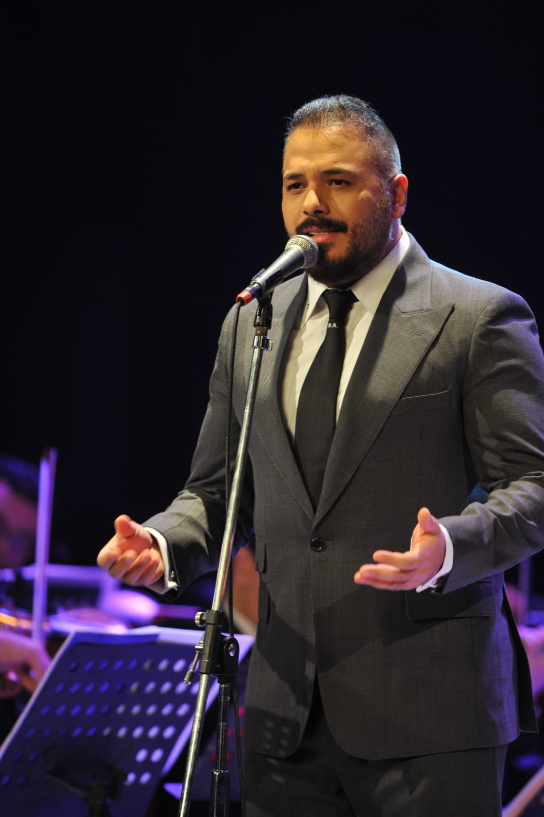 رامي عياش لجمهور إسكندرية: انتم جمهور محترم ومثقف وشرف لأي فنان يغني
