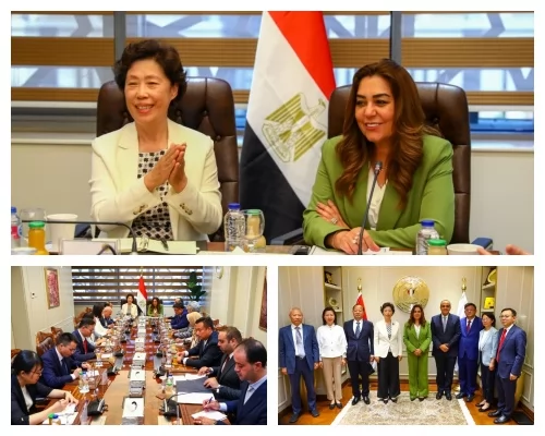 الوزيرة منال عوض ووفد مقاطعة سيتشوان الصينية يبحثان التعاون المشترك