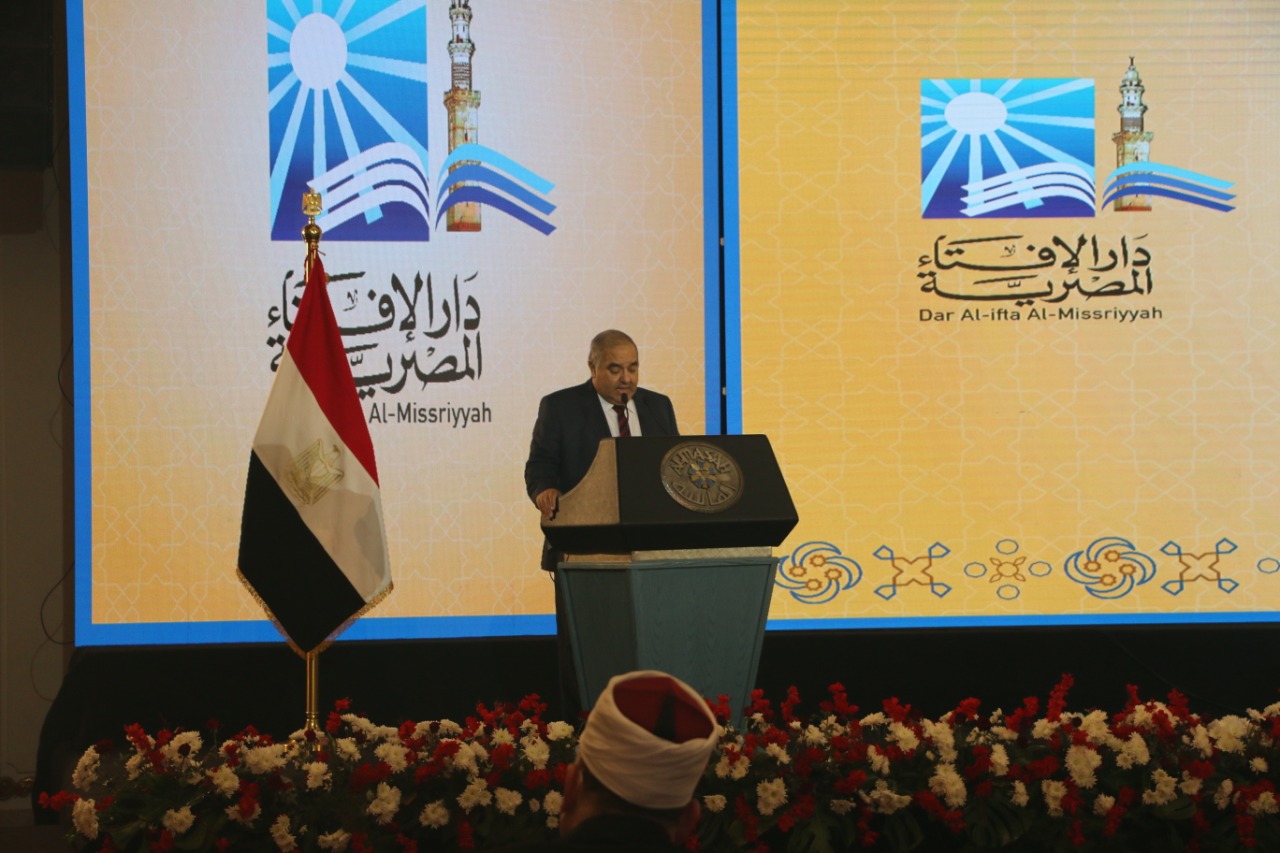 رئيس الدستورية العليا خلال كلمته