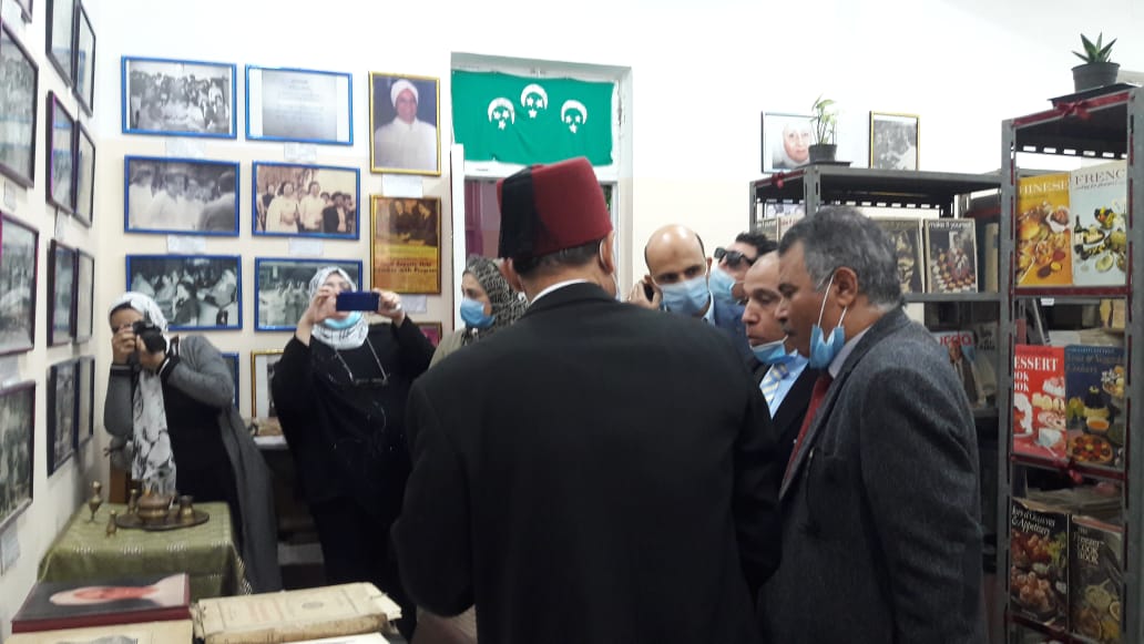 افتتاح متحف الوثائق والصور بجامعة حلوان