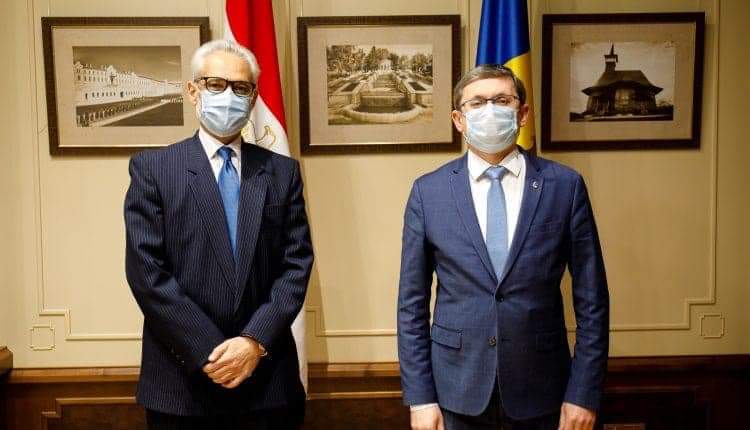 لقاءات السفير المصري غير المقيم بمولدوفا مع عدد من المسئولين