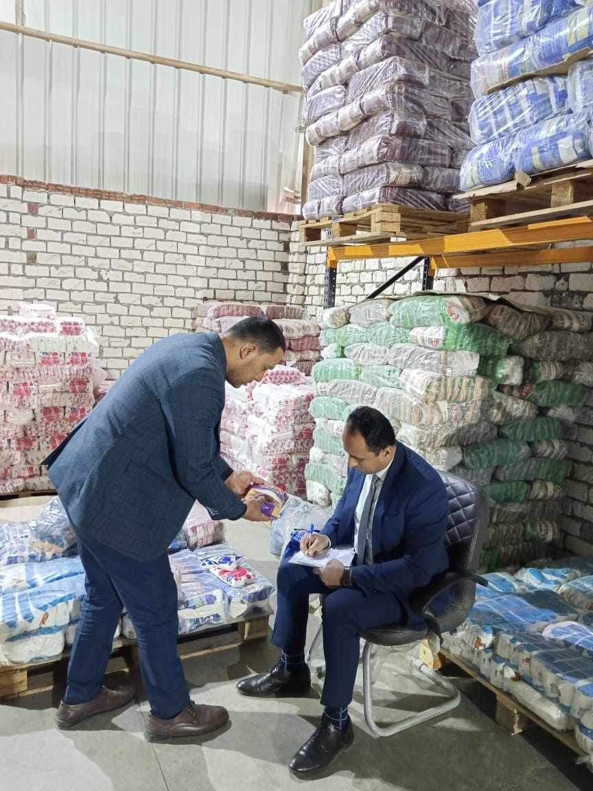 حماية المستهلك:ضبط 11.5طن سكر بالمعادي و810.500 علبة سجائر بسوهاج