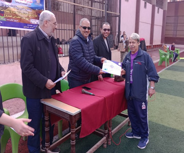 الصبروط يشهد المهرجان الختامى لمشروع spirt sport academy بنادى شباب طوخ