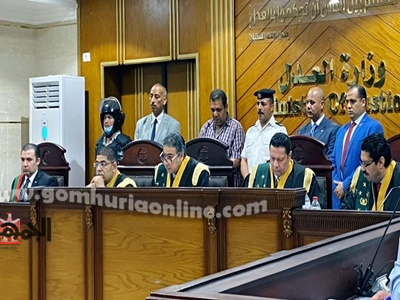 هيئة المحكمة برئاسة المستشار  سامح عبد الحكم 