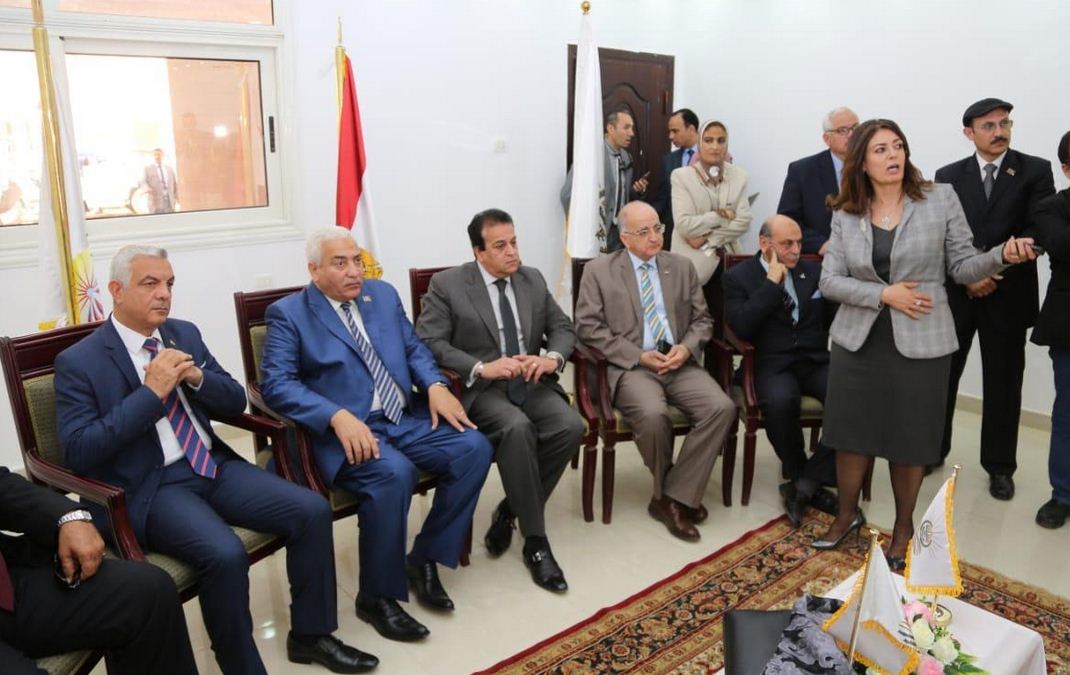 وزير التعليم العالي يفتتح عددا من المنشآت بجامعة مدينة السادات  