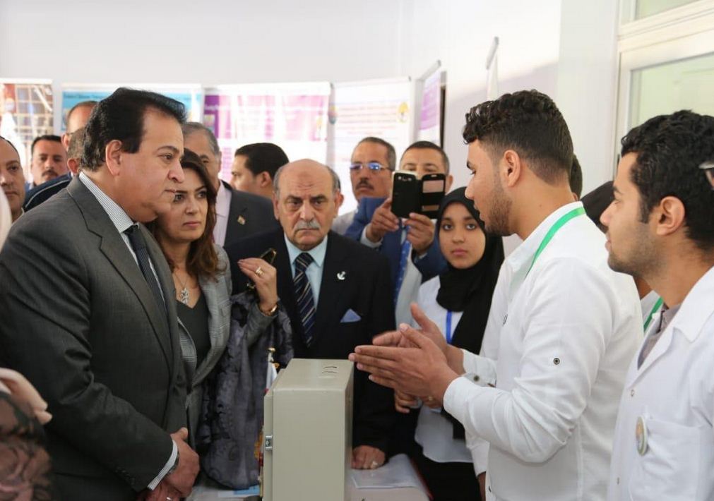 وزير التعليم العالي يفتتح عددا من المنشآت بجامعة مدينة السادات  
