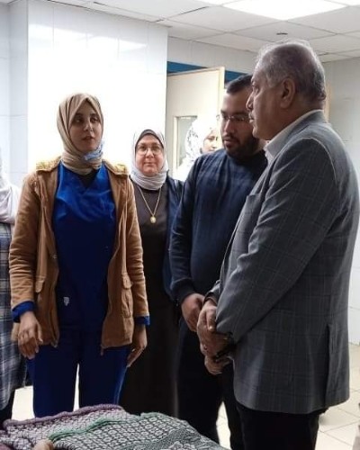 وكيل الصحة بالقليوبية يترأس لجنة مرورية على مستشفيات طوخ وقها