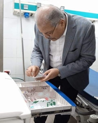 وكيل الصحة بالقليوبية يترأس لجنة مرورية على مستشفيات طوخ وقها