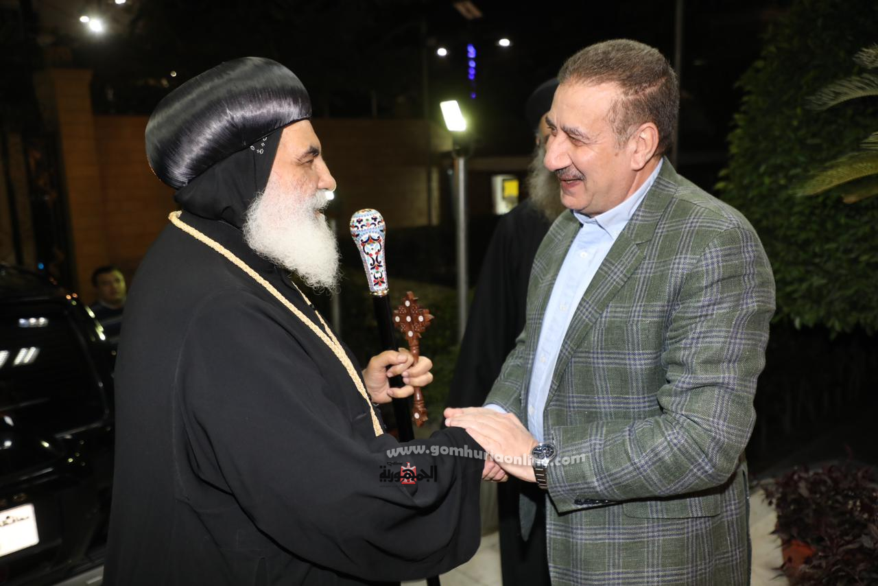 مطران المنوفية يقدم التهنئة للمحافظ بمناسبة شهر رمضان الكريم