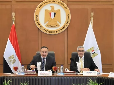 جانب من اجتماع المجلس الأعلى للجامعات