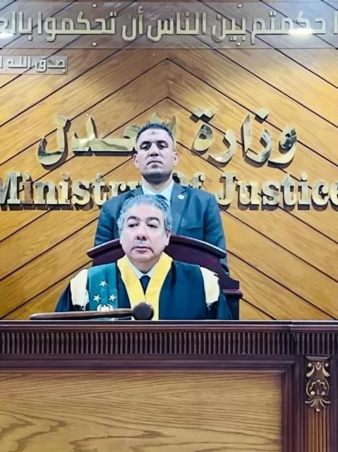 المستشار سامح عبد الحكم رئيس محكمة الجنايات وأمن الدولة العليا 