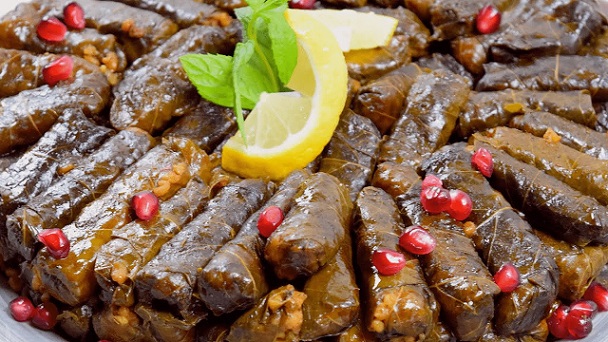 ورق عنب بالبرغل