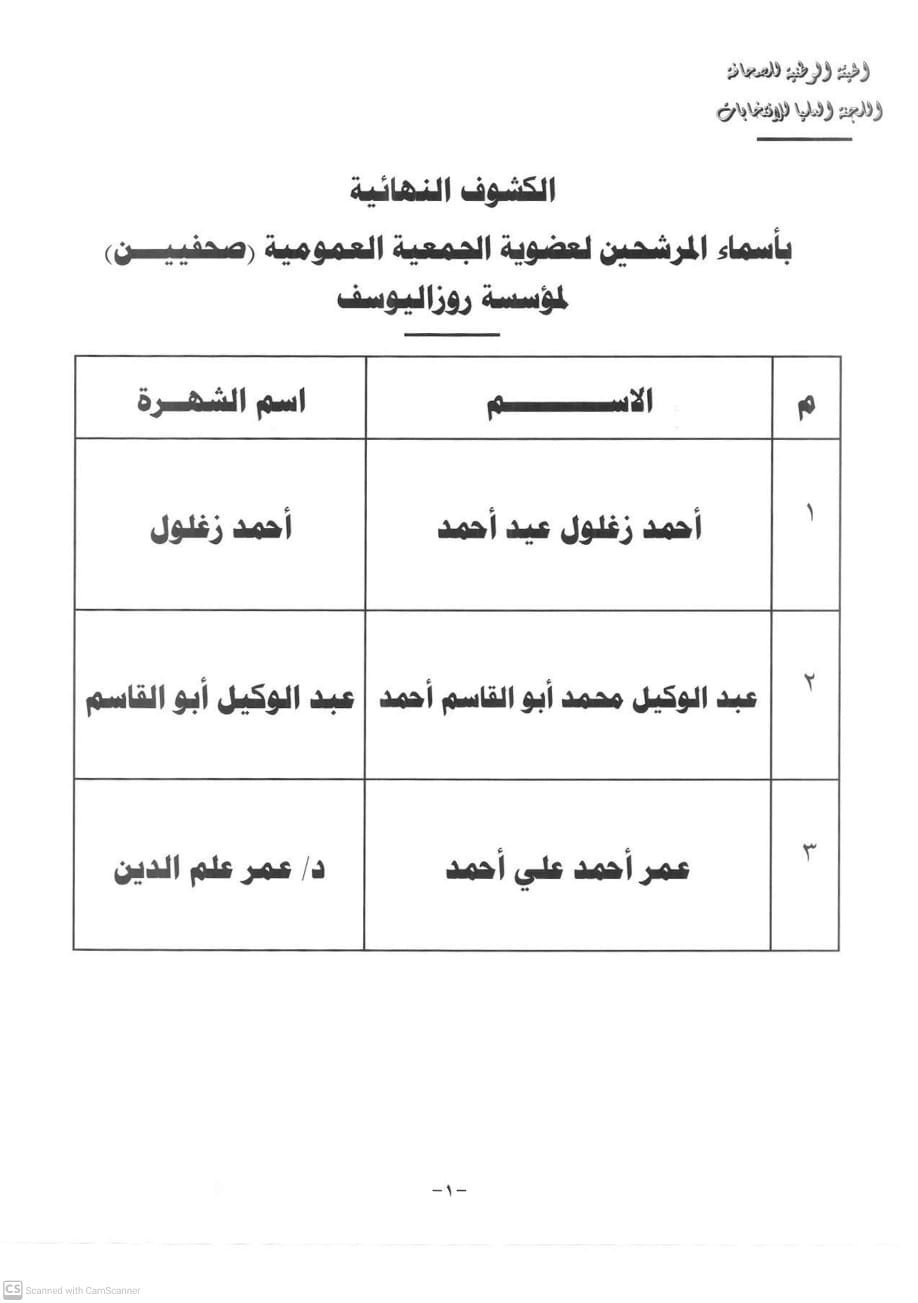 First slide