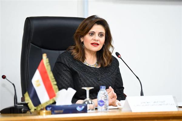 السفيرة سها جندي  وزيرة الهجرة