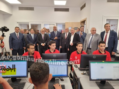 وزير التربية والتعليم يفتتح مدرسة للتعليم المزدوج بمدينة السادات 