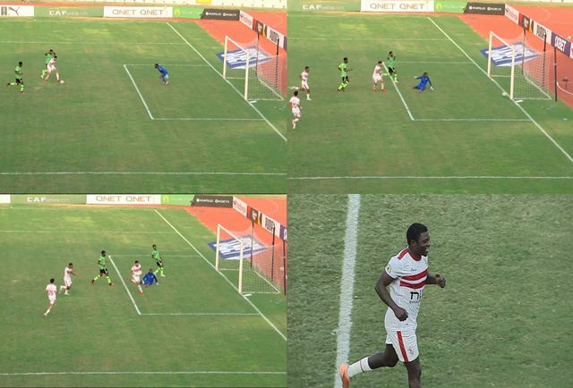 الزمالك ضد دريمز الغاني