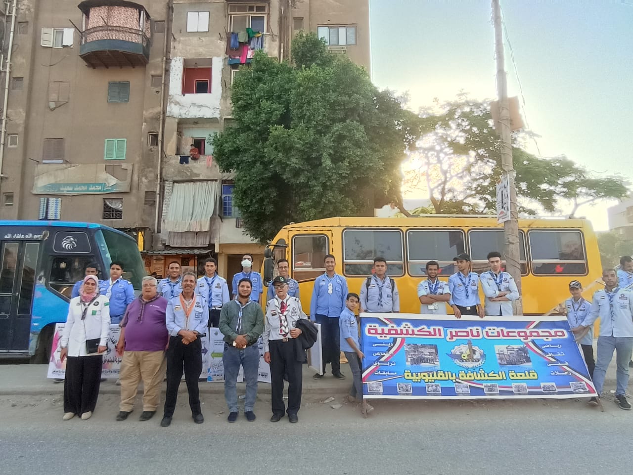 تنفيذ أنشطة خدمة مجتمعية 