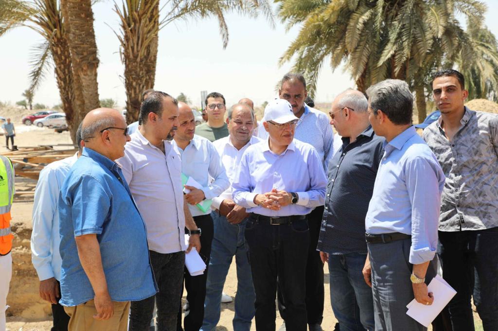 محافظ المنيا يتفقد مشروعات  