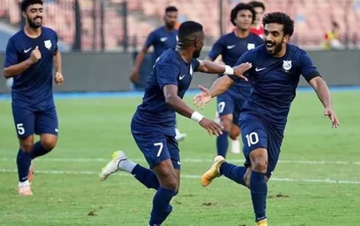 فرحة لاعبي إنبي بالفوز على سيراميكا