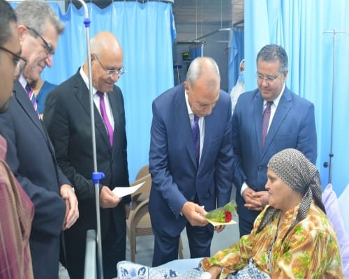 جولة محافظ القليوبية ورئيس جامعة بنها في أول أيام عيد الأضحى 
