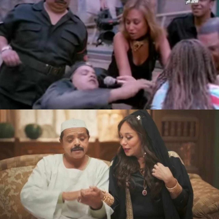 إنجي علي ومحمد هنيدي 