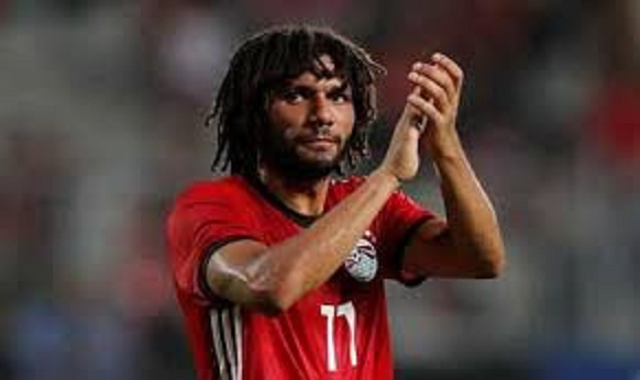 محمد النني لاعب وسط منتخب مصر