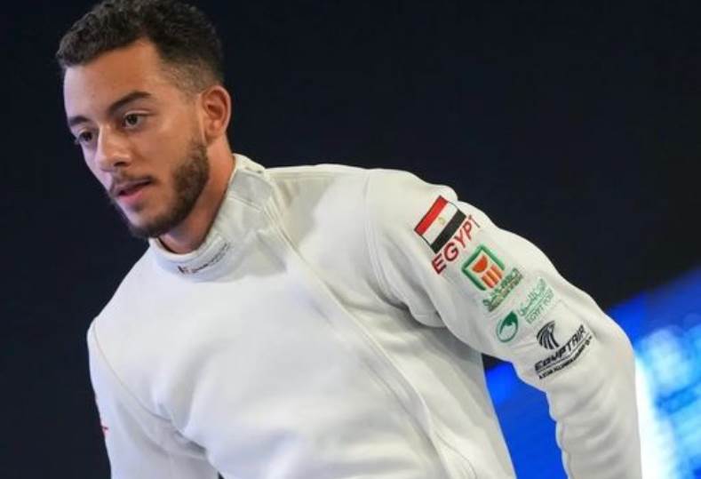 محمد السيد بطل مصر فى سلاح السيف المبارزة