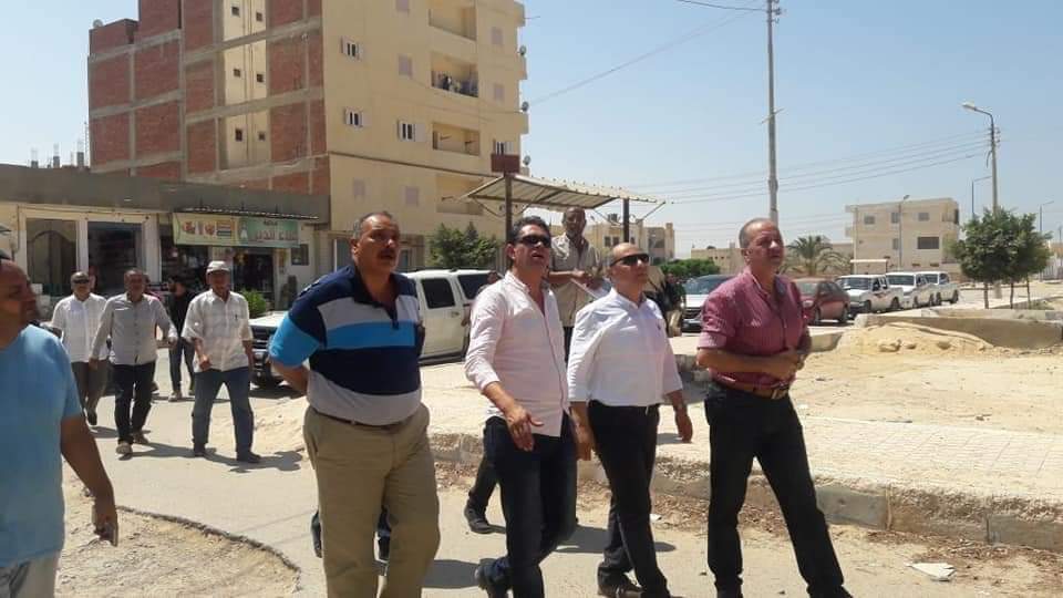 اعادة تطوير ٤ مناطق بالتعاون بين محافظة مطروح وصندوق تطوير العشوائيات 