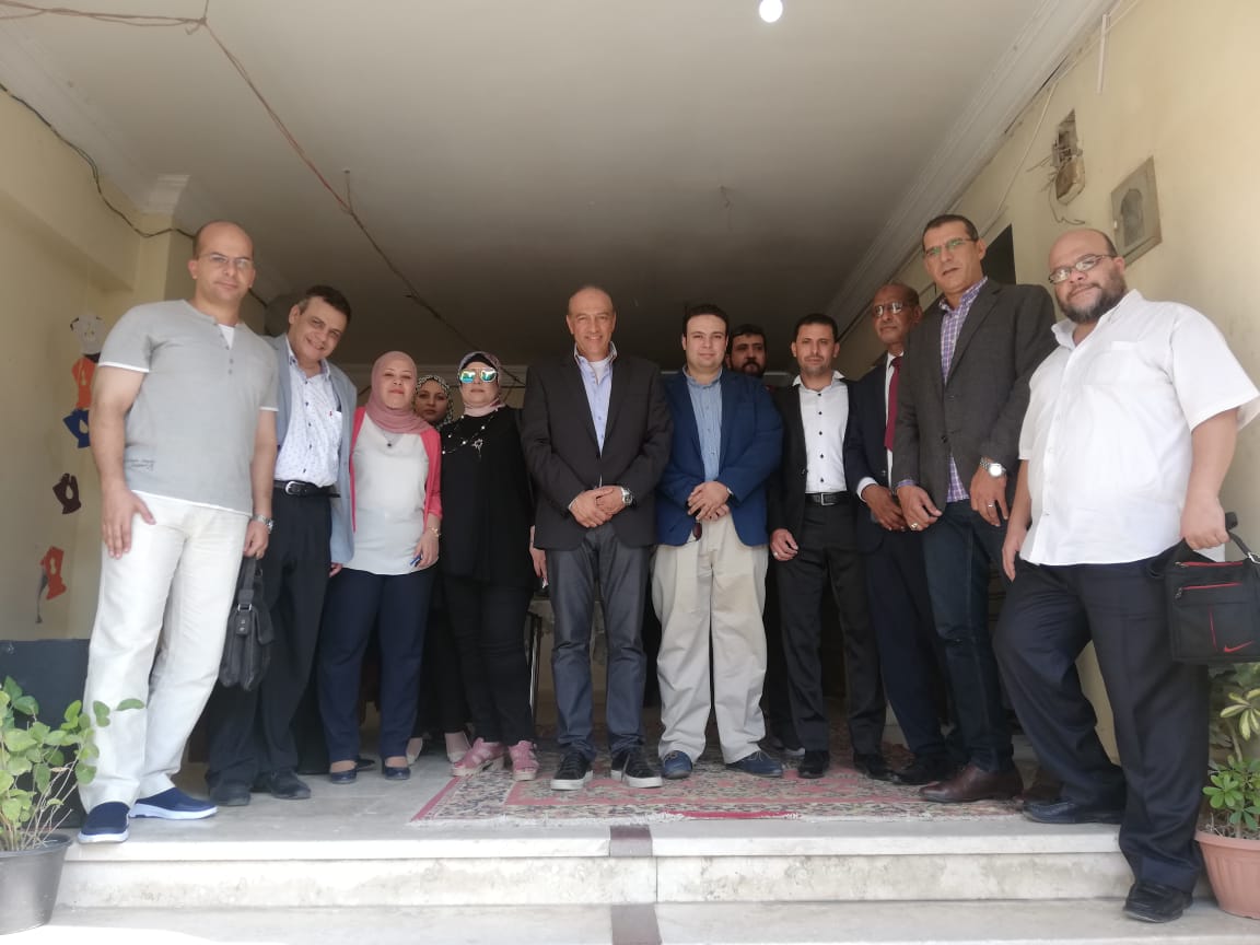 قيادات حزب العدل يفتتحون مقر الإسماعيلية ويشيدون بضبط الإخواني الهارب محمود عزت.صور