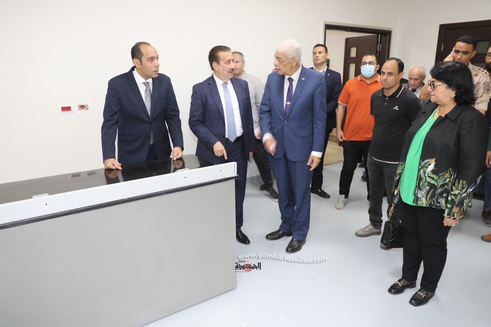 أبو ليمون و القاصد يتفقدان جامعة المنوفية الأهلية