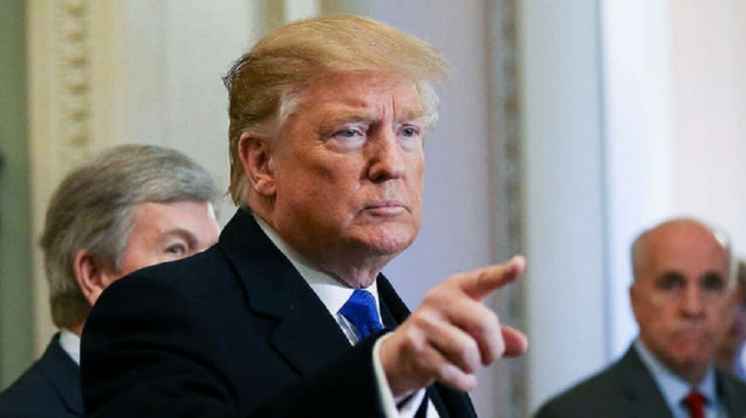 الرئيس الأمريكي السابق دونالد ترامب