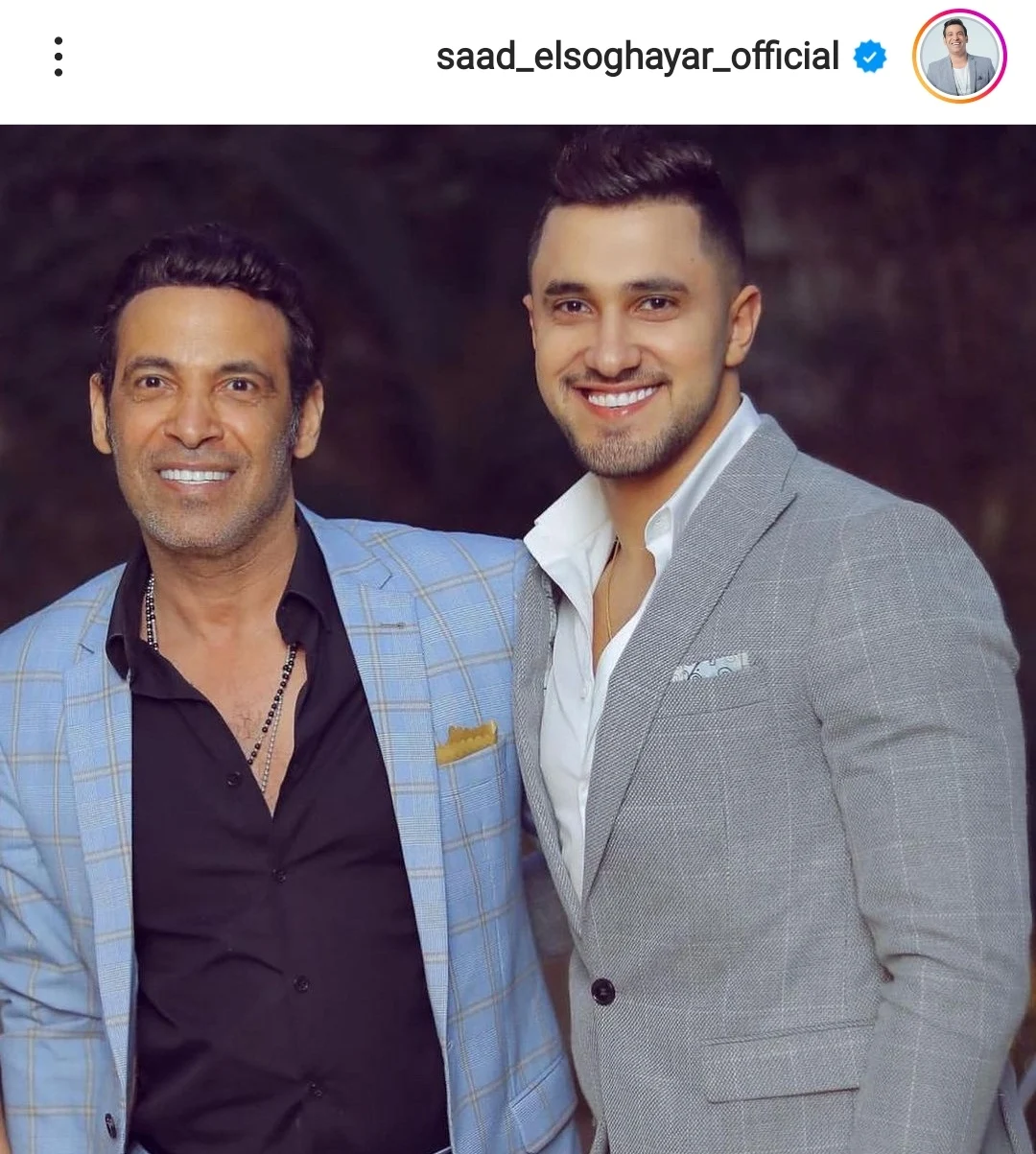 سعد الصغير يحتفل بعيد ميلاد ابنه