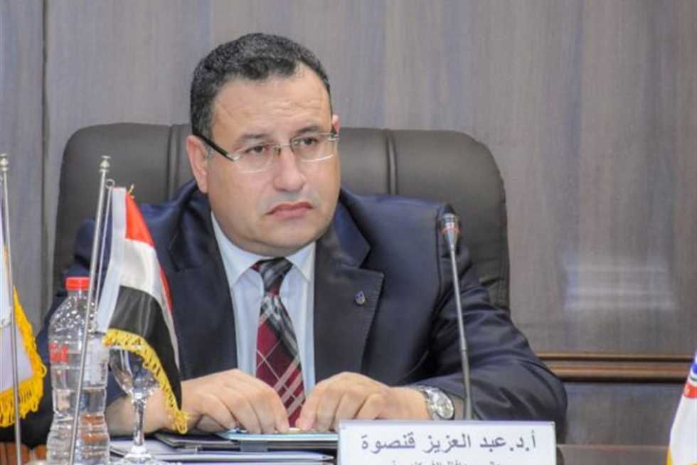 الدكتور عبدالعزيز قنصوة، رئيس جامعة الإسكندرية