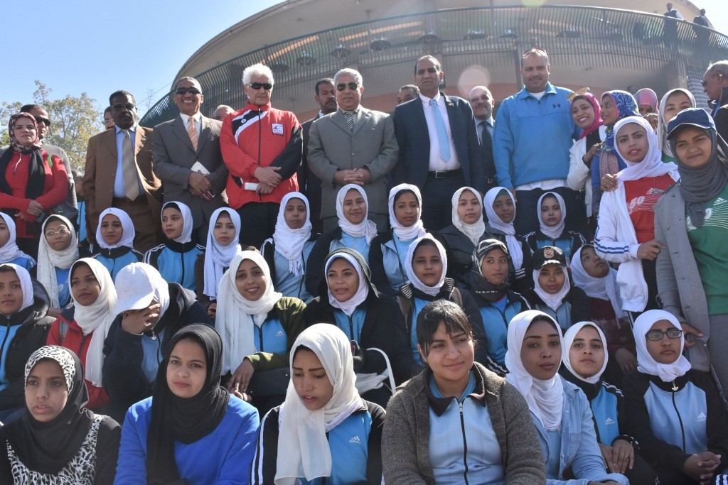 محافظ أسوان يشهد الفعاليات الختامية للبطولة الأفروعربية