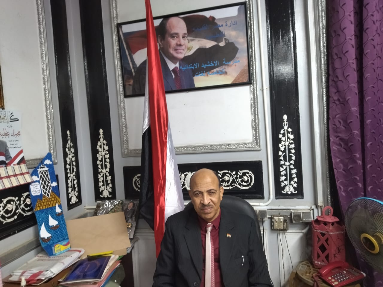 الهدوء يسود لجان الاعدادية بمصر القديمة 