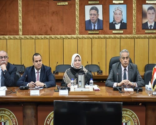وزير القوى العاملة يلتقى وفدا من وزارة الموارد البشرية السعودية