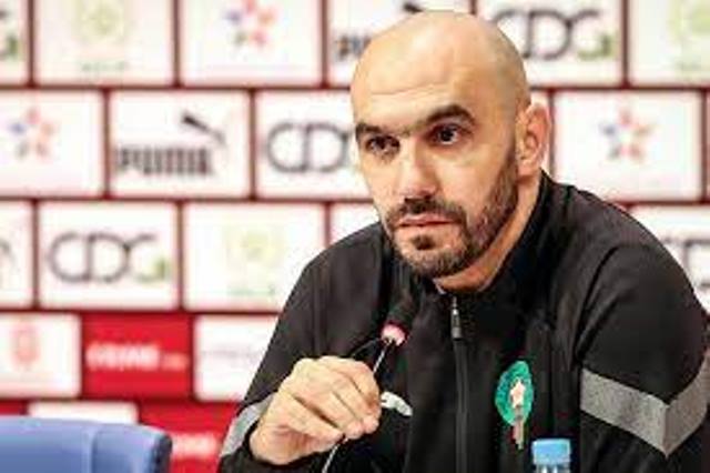 وليد الركراكي المدير الفني للمنتخب المغربي