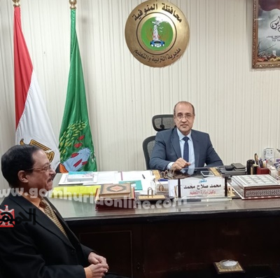 الدكتور محمد صلاح مع محرر الجمهورية أون لاين