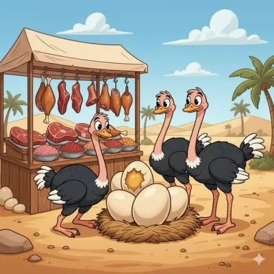 المنوفية تتصدر محافظات مصر في تربية النعام