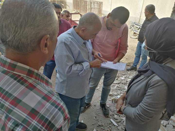 نائب محافظ القليوبية تتفقد المشروعات الجارية بمدينة طوخ